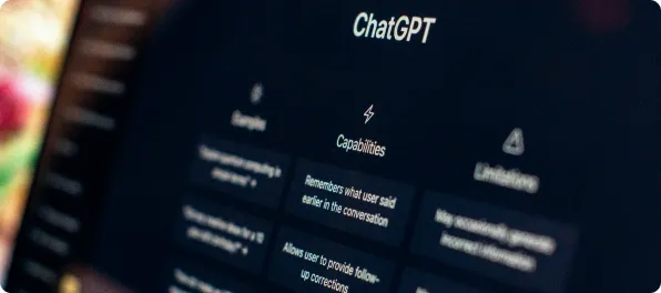 chatGPTの画面